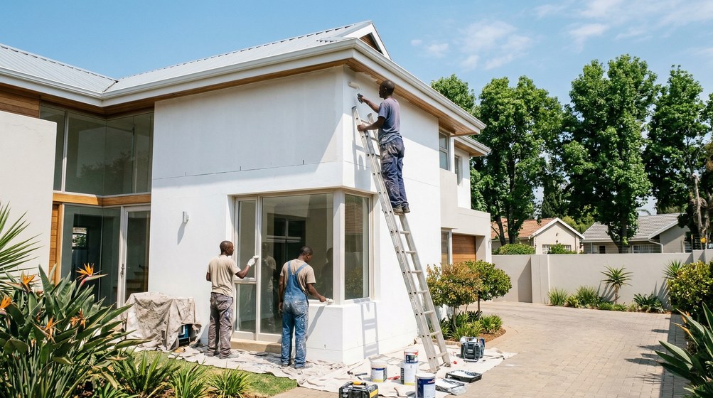 Professional painters working in Melkbosstrand, Cape Town Atlantic Seaboard